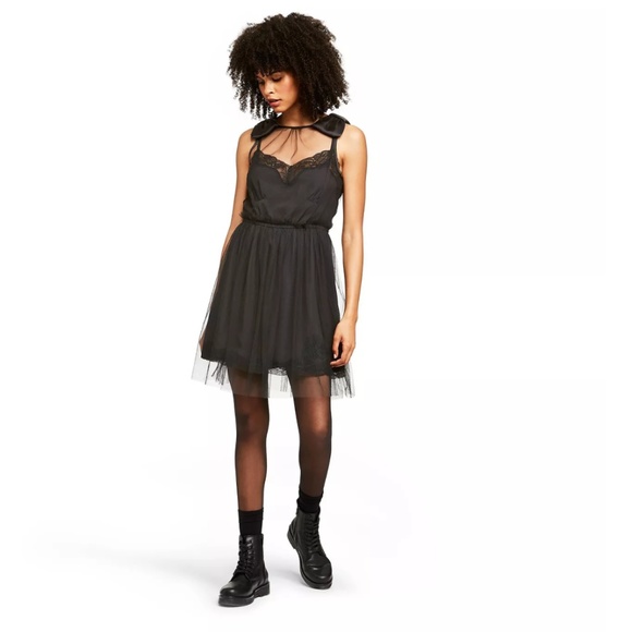 Rodarte for Target - (NWT) Tulle Slip Bow Dress - Picture 2 of 3